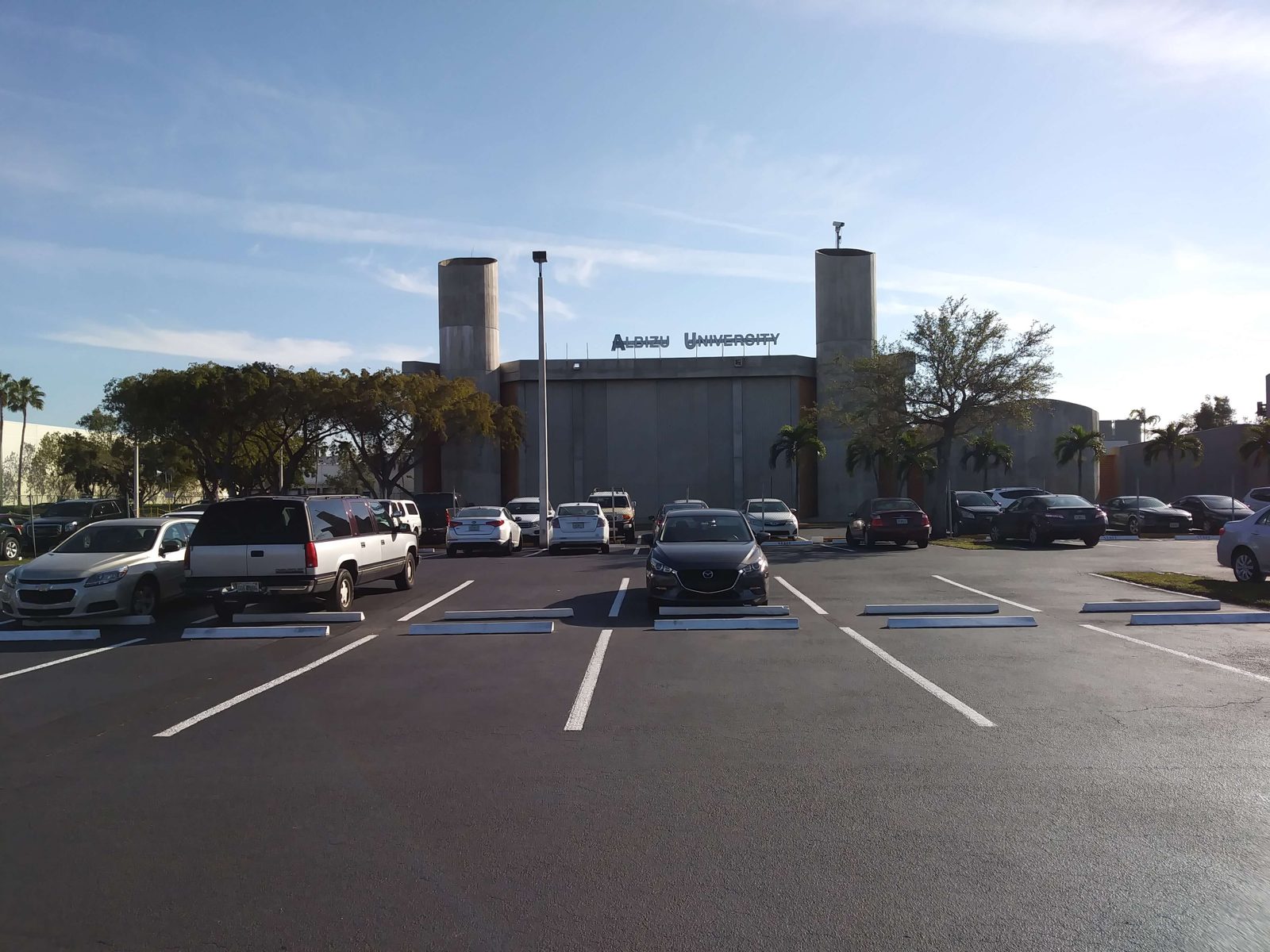 Carlos Albizu University campus building in Miami